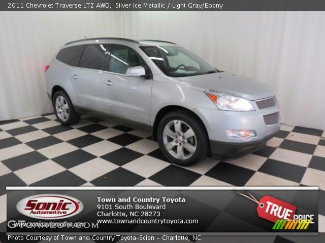 2011 Chevrolet Traverse LTZ AWD in Silver Ice Metallic