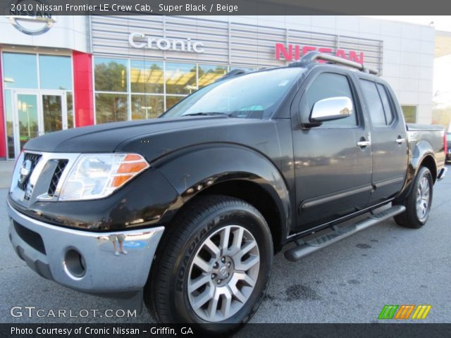 2010 Nissan Frontier LE Crew Cab in Super Black