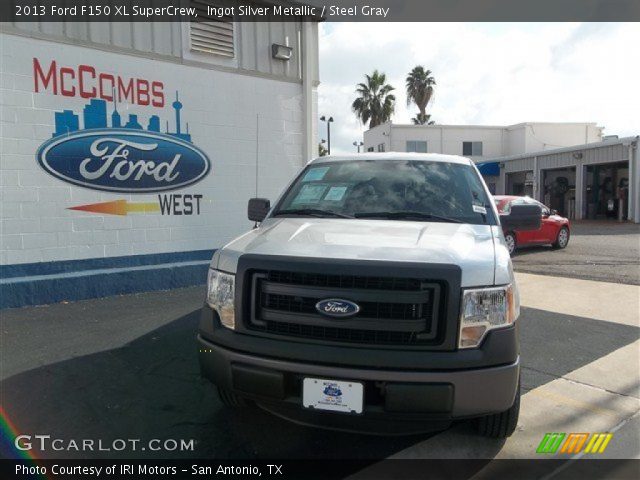 2013 Ford F150 XL SuperCrew in Ingot Silver Metallic