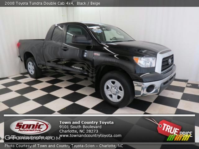2008 Toyota Tundra Double Cab 4x4 in Black