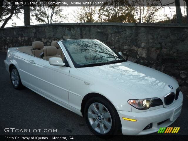2005 BMW 3 Series 325i Convertible in Alpine White