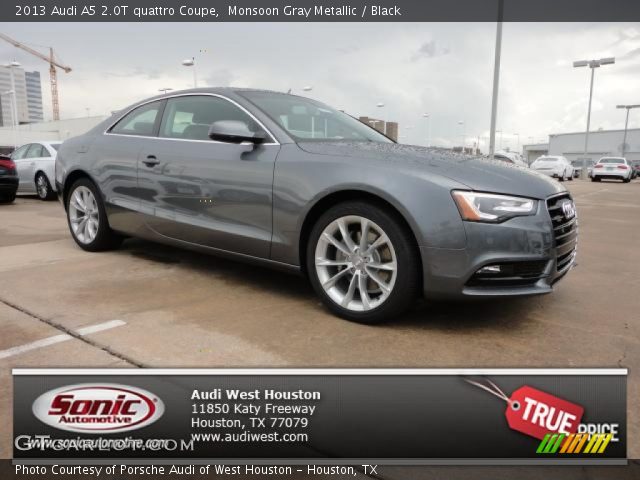 2013 Audi A5 2.0T quattro Coupe in Monsoon Gray Metallic