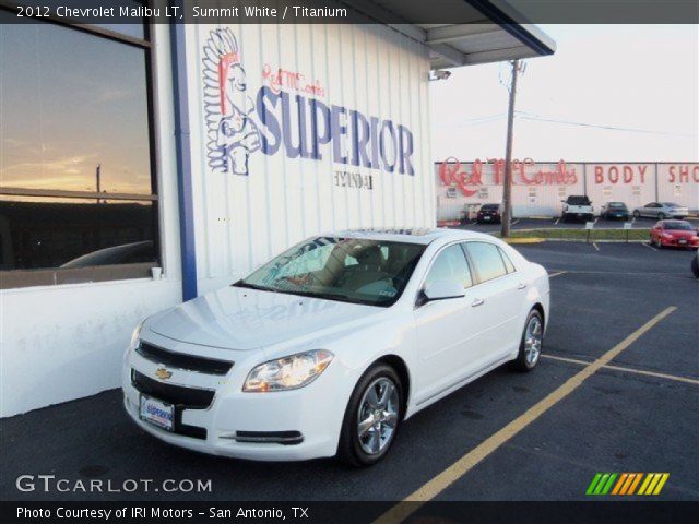 2012 Chevrolet Malibu LT in Summit White
