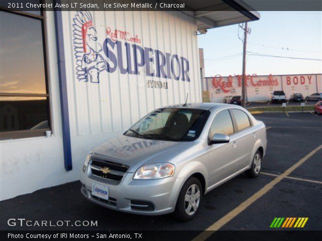 2011 Chevrolet Aveo LT Sedan in Ice Silver Metallic