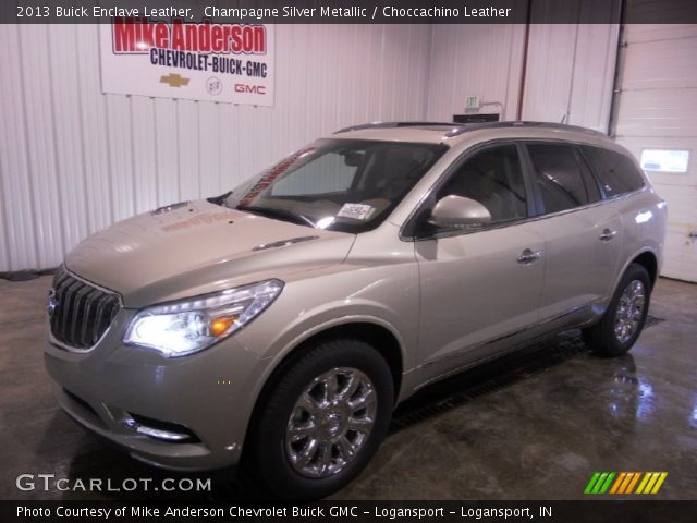 2013 Buick Enclave Leather in Champagne Silver Metallic