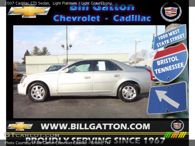 2007 Cadillac CTS Sedan in Light Platinum