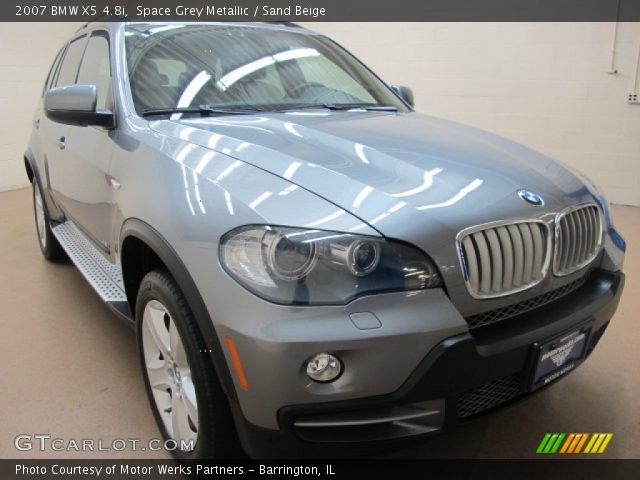 2007 BMW X5 4.8i in Space Grey Metallic
