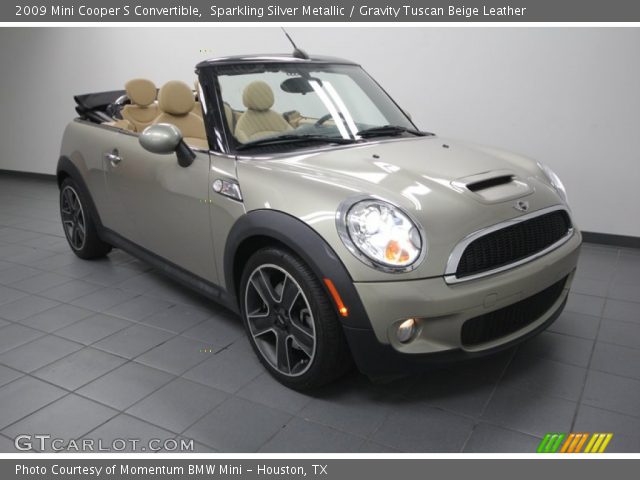 2009 Mini Cooper S Convertible in Sparkling Silver Metallic