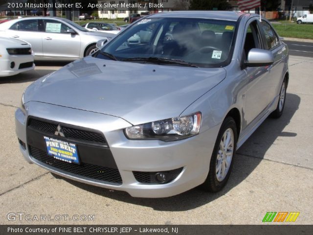 2010 Mitsubishi Lancer ES in Apex Silver Metallic