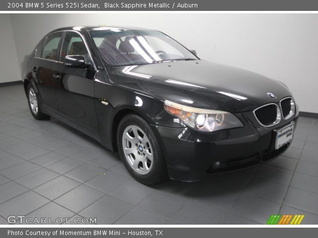 2004 BMW 5 Series 525i Sedan in Black Sapphire Metallic