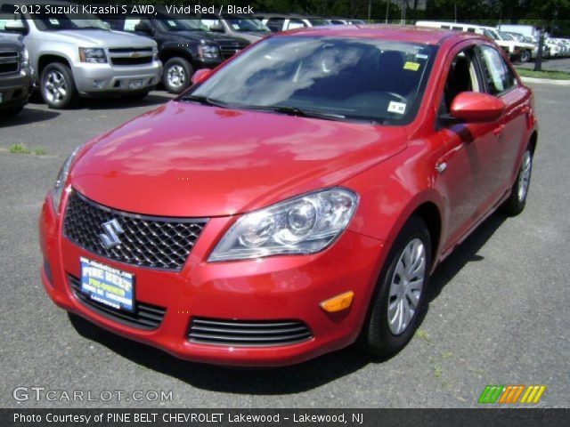 2012 Suzuki Kizashi S AWD in Vivid Red