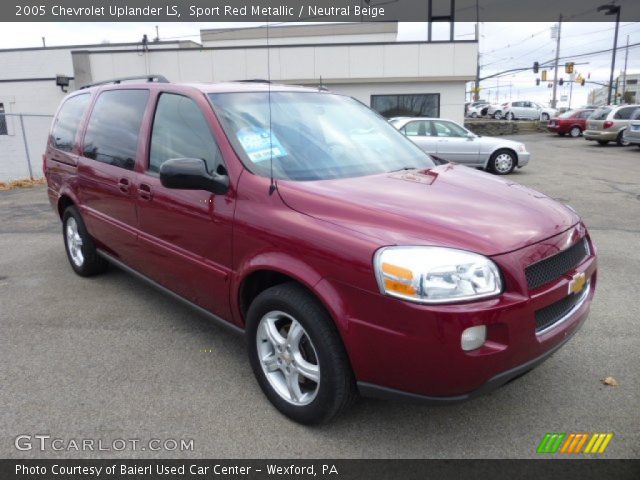 2005 Chevrolet Uplander LS in Sport Red Metallic