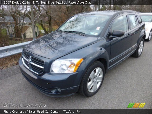 2007 Dodge Caliber SXT in Steel Blue Metallic