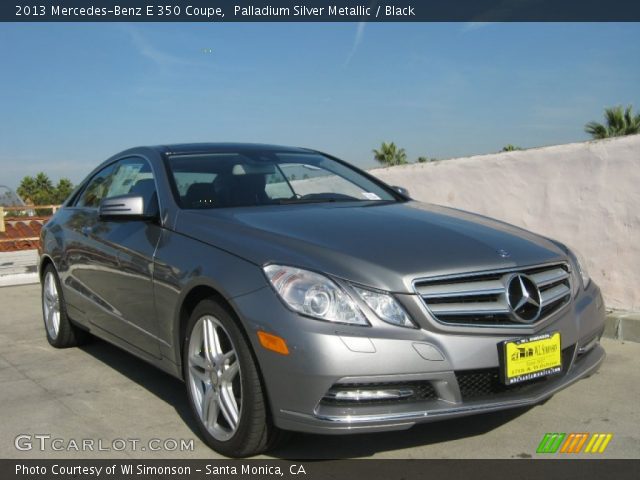2013 Mercedes-Benz E 350 Coupe in Palladium Silver Metallic