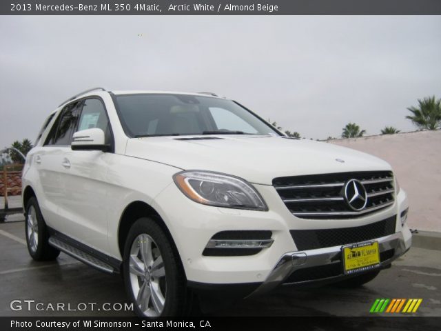 2013 Mercedes-Benz ML 350 4Matic in Arctic White