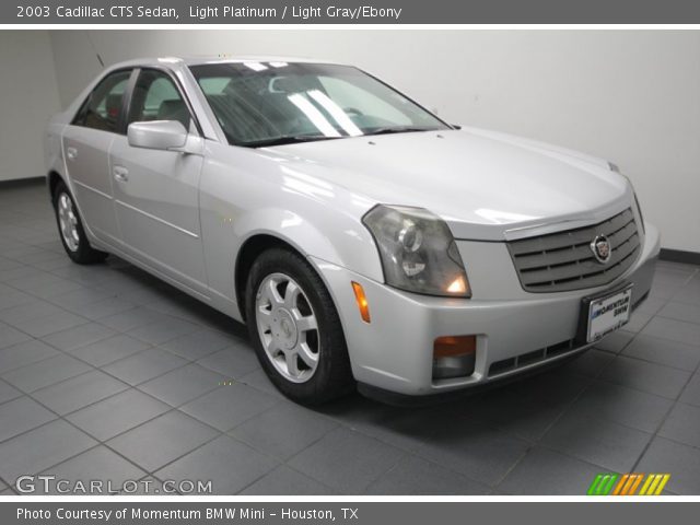 2003 Cadillac CTS Sedan in Light Platinum