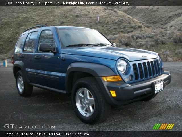2006 Jeep Liberty CRD Sport 4x4 in Midnight Blue Pearl