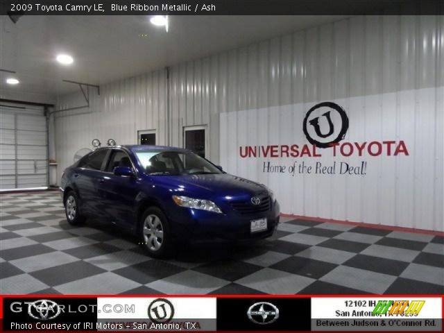 2009 Toyota Camry LE in Blue Ribbon Metallic