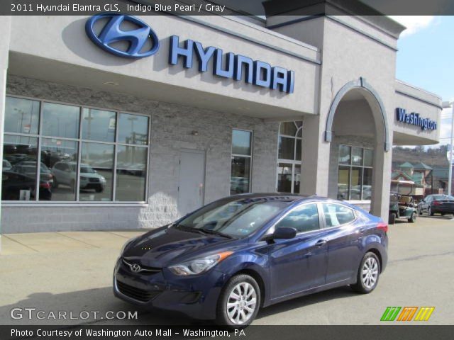 2011 Hyundai Elantra GLS in Indigo Blue Pearl