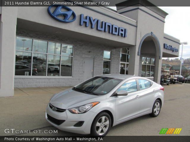 2011 Hyundai Elantra GLS in Shimmering Silver Metallic
