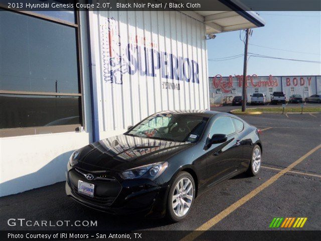 2013 Hyundai Genesis Coupe 2.0T in Black Noir Pearl