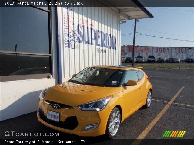 2013 Hyundai Veloster  in 26.2 Yellow