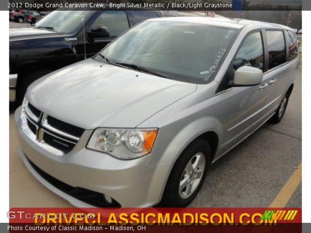 2012 Dodge Grand Caravan Crew in Bright Silver Metallic