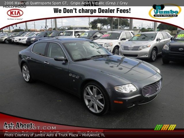 2006 Maserati Quattroporte Sport GT in Grigio Alfieri Metallic (Grey)