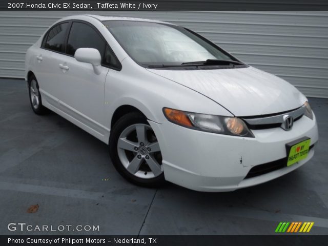 2007 Honda Civic EX Sedan in Taffeta White