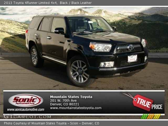 2013 Toyota 4Runner Limited 4x4 in Black