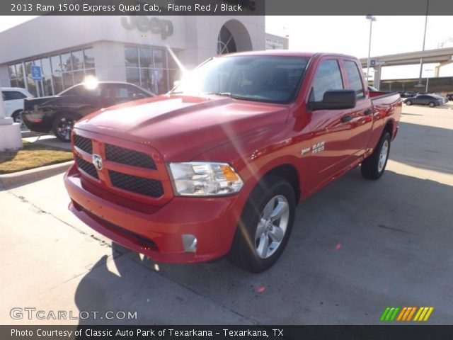 2013 Ram 1500 Express Quad Cab in Flame Red