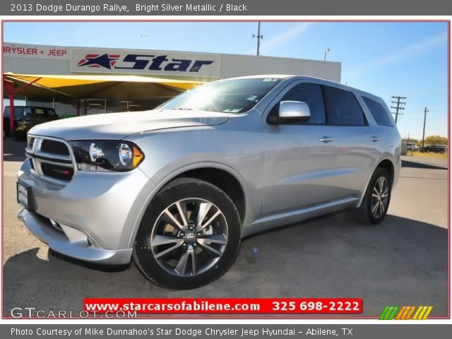 2013 Dodge Durango Rallye in Bright Silver Metallic
