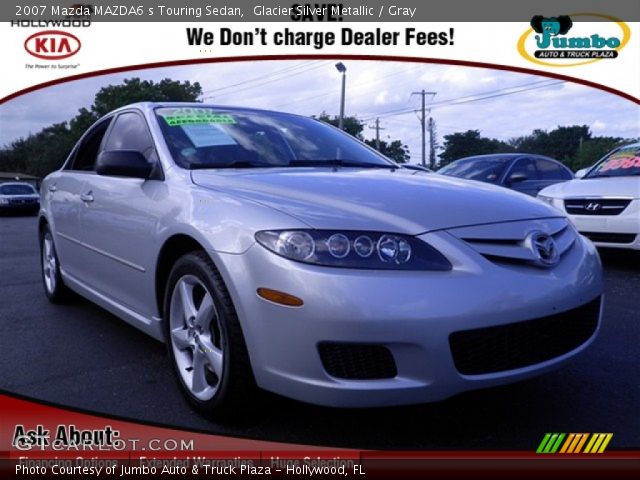 2007 Mazda MAZDA6 s Touring Sedan in Glacier Silver Metallic