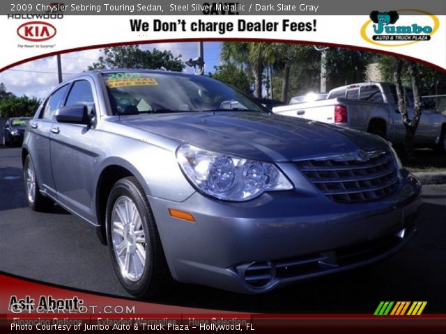 2009 Chrysler Sebring Touring Sedan in Steel Silver Metallic