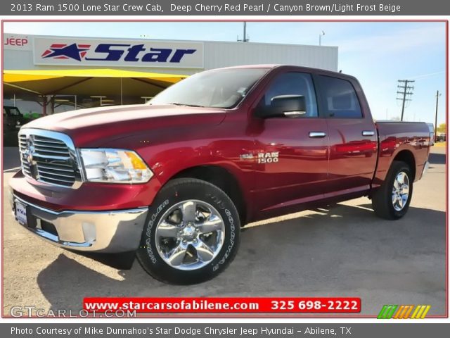 2013 Ram 1500 Lone Star Crew Cab in Deep Cherry Red Pearl
