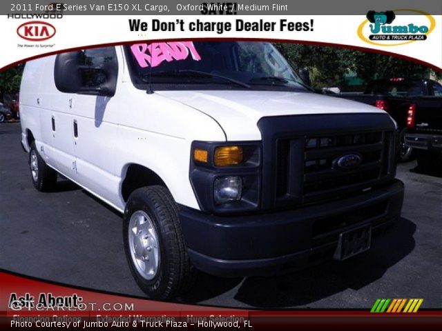 2011 Ford E Series Van E150 XL Cargo in Oxford White