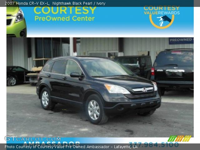 2007 Honda CR-V EX-L in Nighthawk Black Pearl