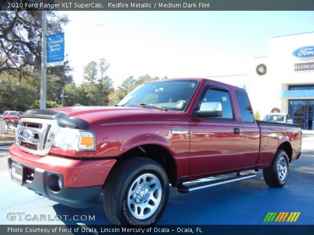 2010 Ford Ranger XLT SuperCab in Redfire Metallic