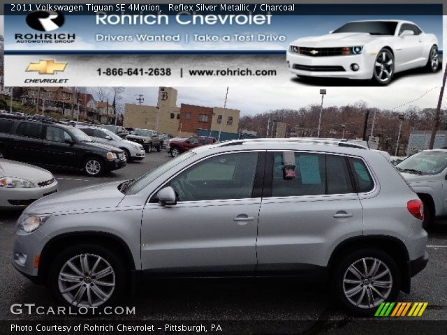 2011 Volkswagen Tiguan SE 4Motion in Reflex Silver Metallic