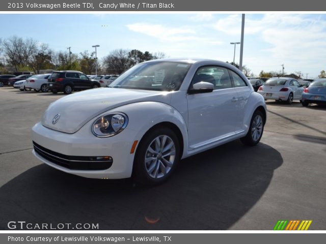 2013 Volkswagen Beetle TDI in Candy White