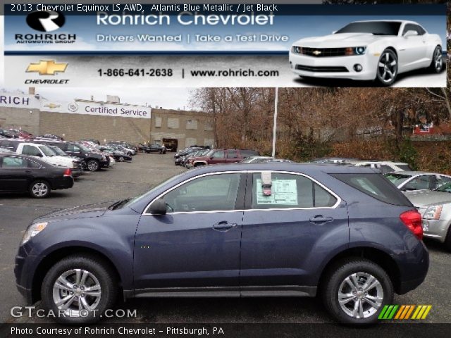 2013 Chevrolet Equinox LS AWD in Atlantis Blue Metallic