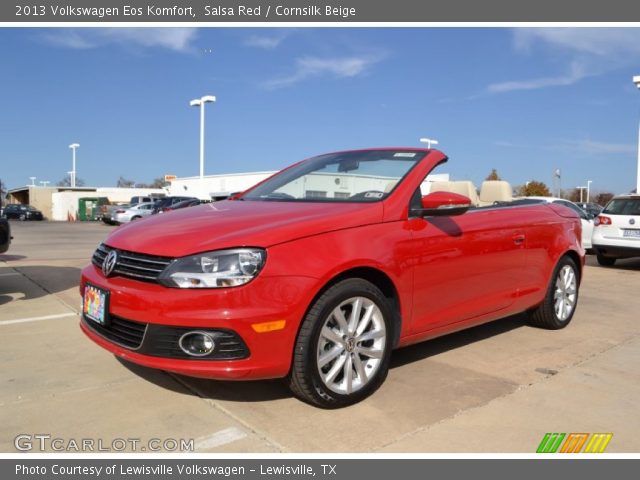 2013 Volkswagen Eos Komfort in Salsa Red