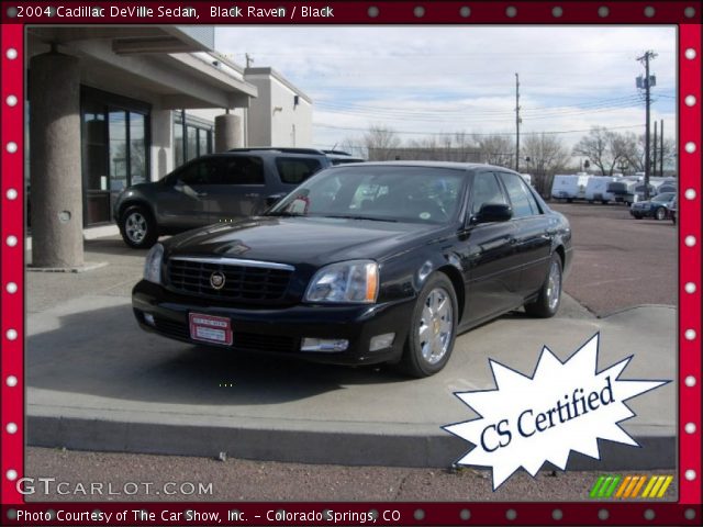 2004 Cadillac DeVille Sedan in Black Raven