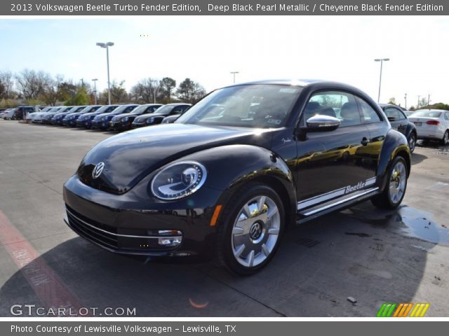 2013 Volkswagen Beetle Turbo Fender Edition in Deep Black Pearl Metallic