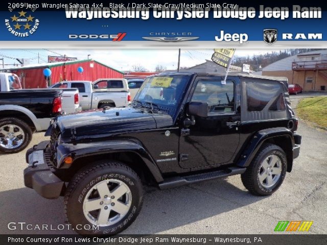 2009 Jeep Wrangler Sahara 4x4 in Black