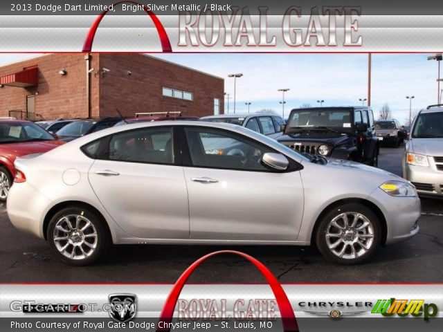 2013 Dodge Dart Limited in Bright Silver Metallic