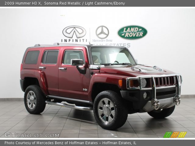 2009 Hummer H3 X in Sonoma Red Metallic