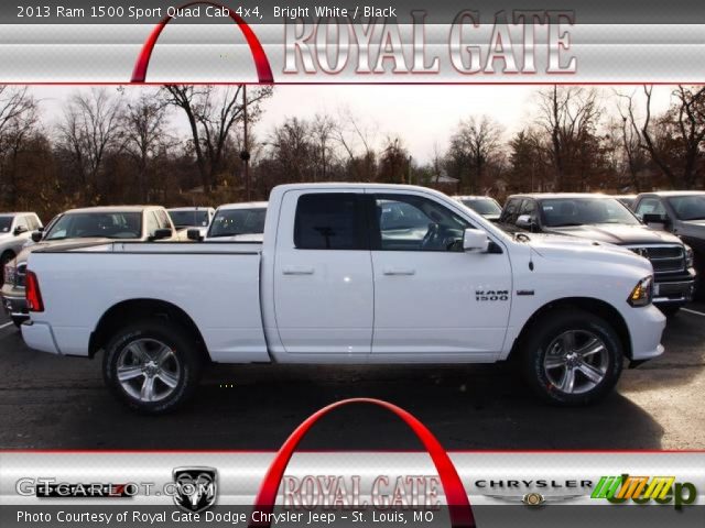 2013 Ram 1500 Sport Quad Cab 4x4 in Bright White