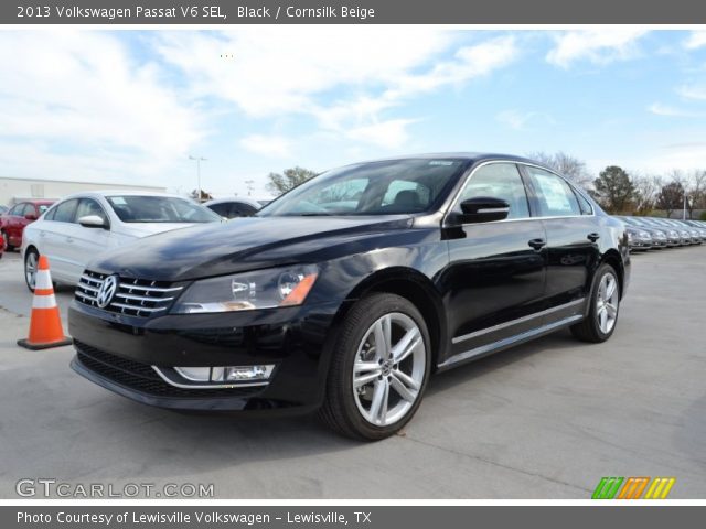 2013 Volkswagen Passat V6 SEL in Black