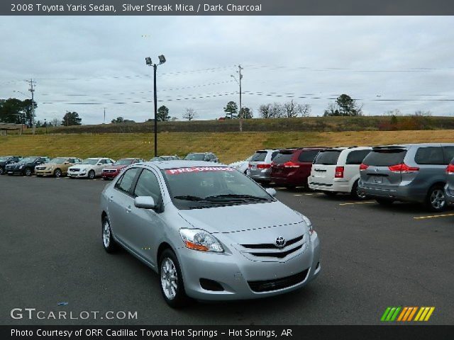 2008 Toyota Yaris Sedan in Silver Streak Mica